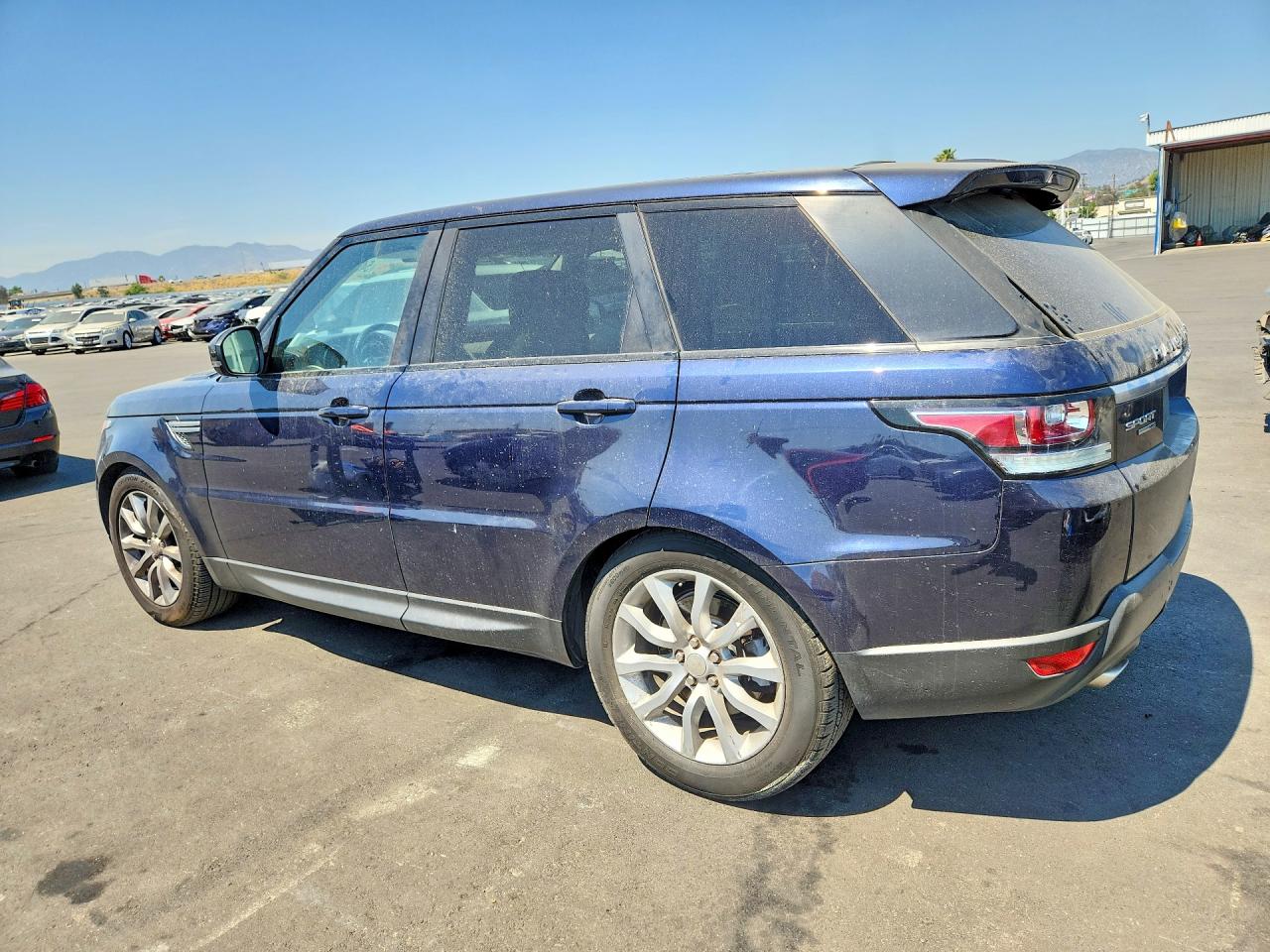 2014 Land Rover Range Rover Sport Hse Синий vin: SALWR2WF8EA376298