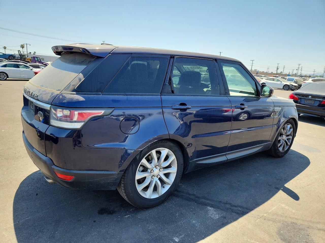 2014 Land Rover Range Rover Sport Hse Синий vin: SALWR2WF8EA376298