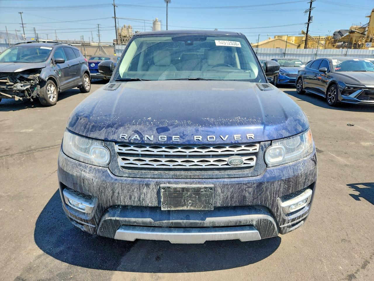 2014 Land Rover Range Rover Sport Hse Синий vin: SALWR2WF8EA376298