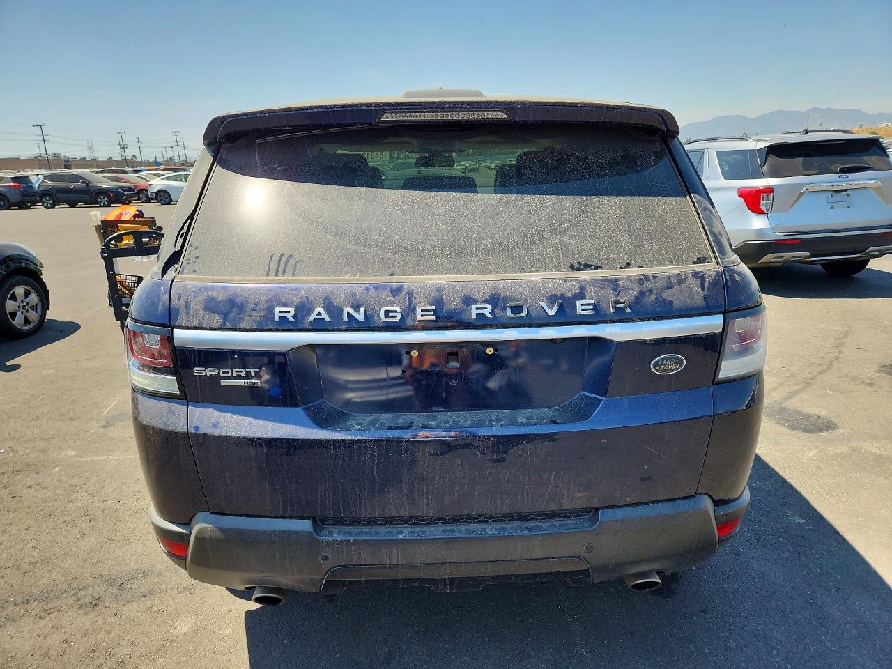 2014 Land Rover Range Rover Sport Hse Синий vin: SALWR2WF8EA376298
