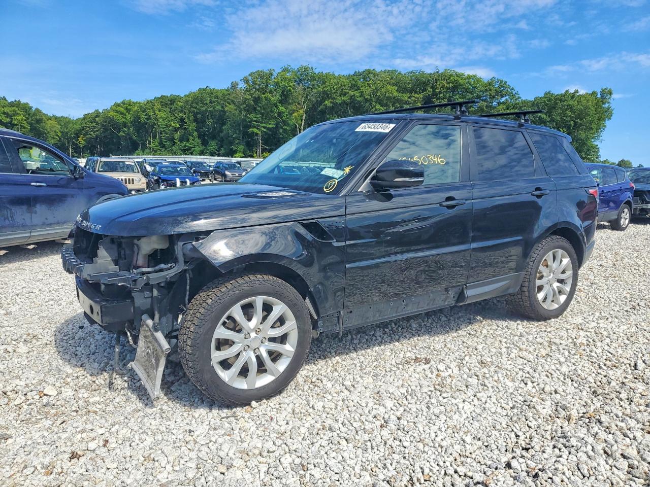 2014 Land Rover Range Rover Sport Hse Black vin: SALWR2WF8EA390525