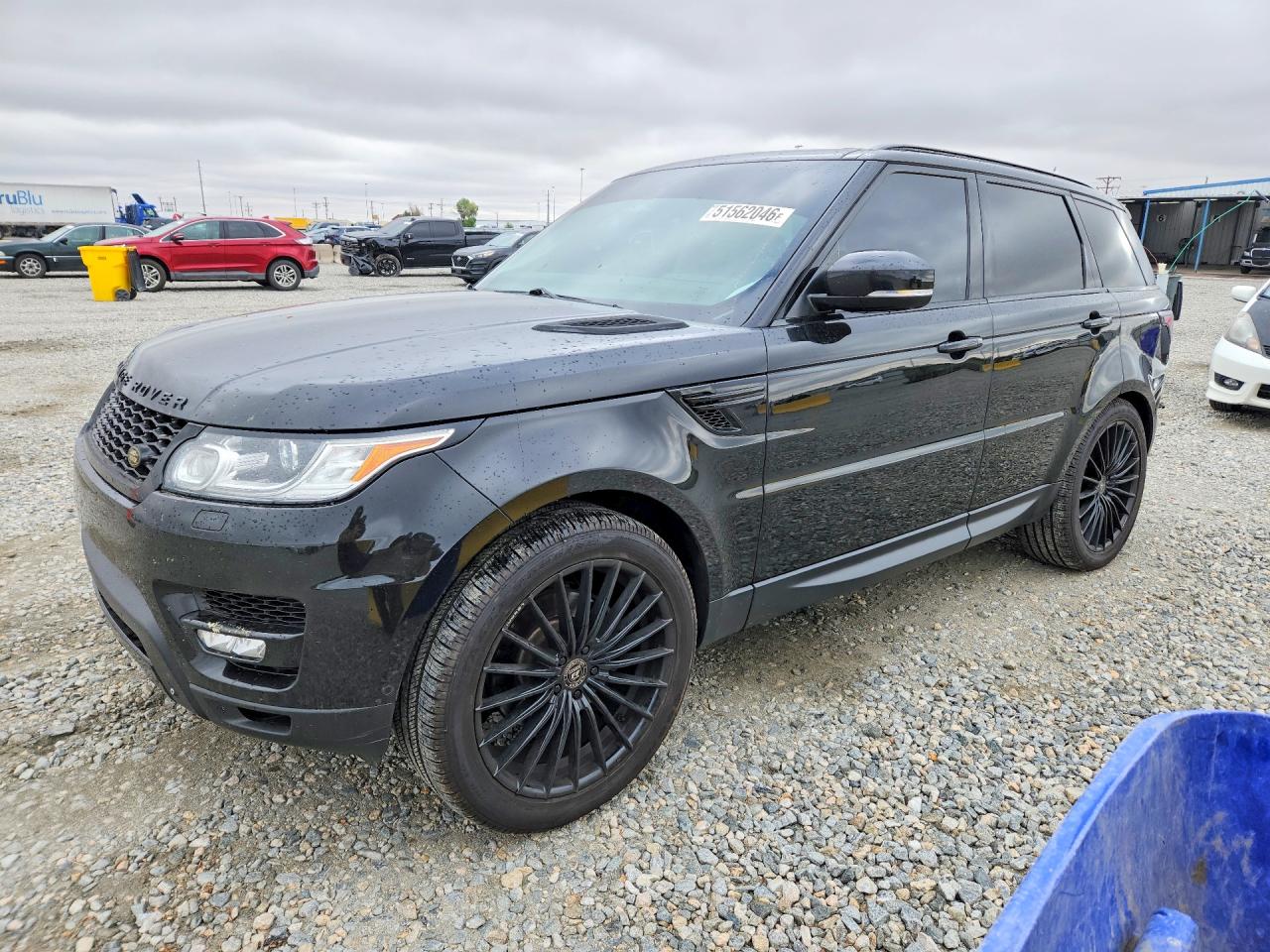 2014 Land Rover Range Rover Sport Hse Black vin: SALWR2WF9EA317597