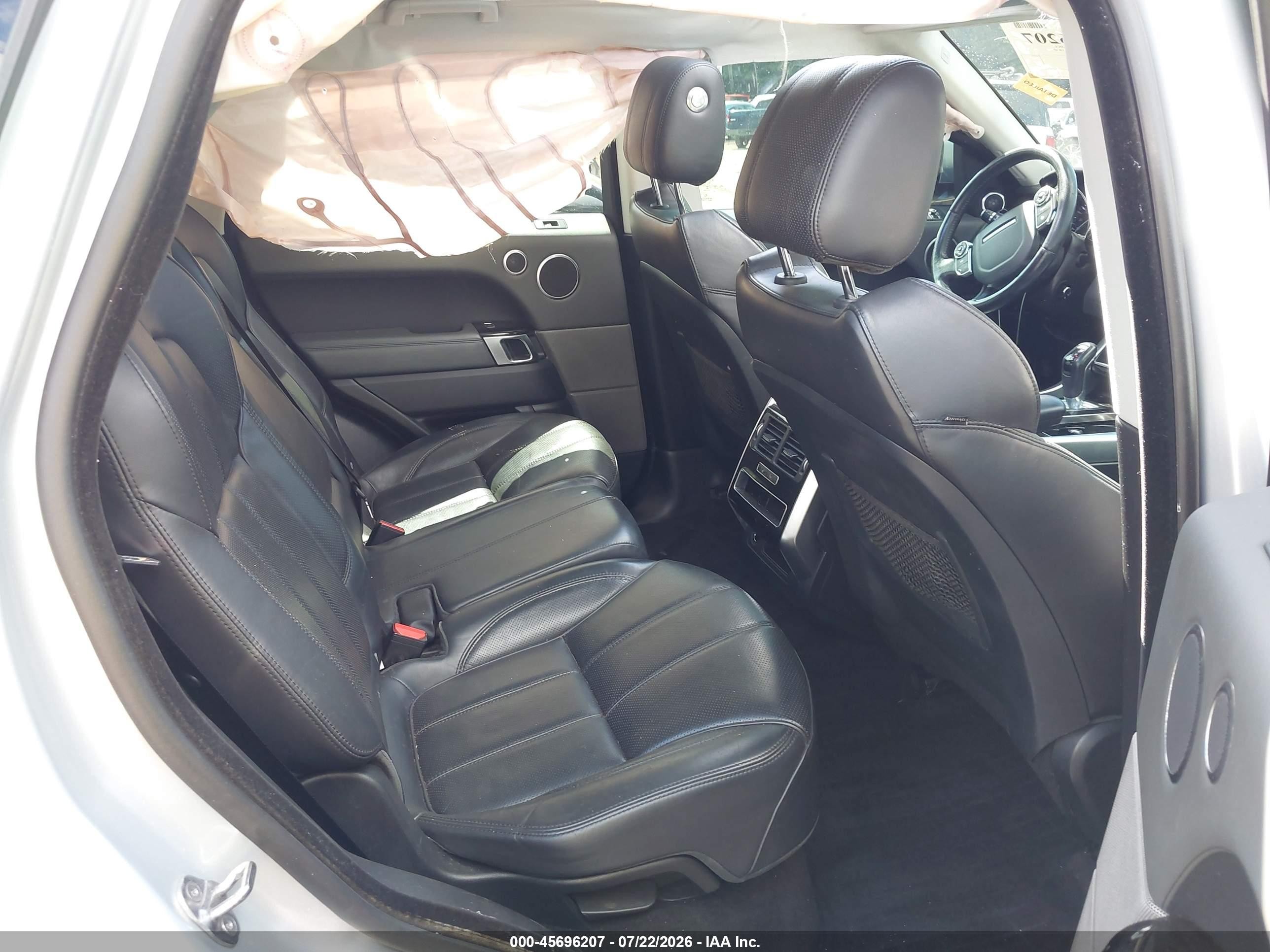 2014 Land Rover Range Rover Sport 3.0l V6 Supercharged Hse Silver vin: SALWR2WF9EA322721