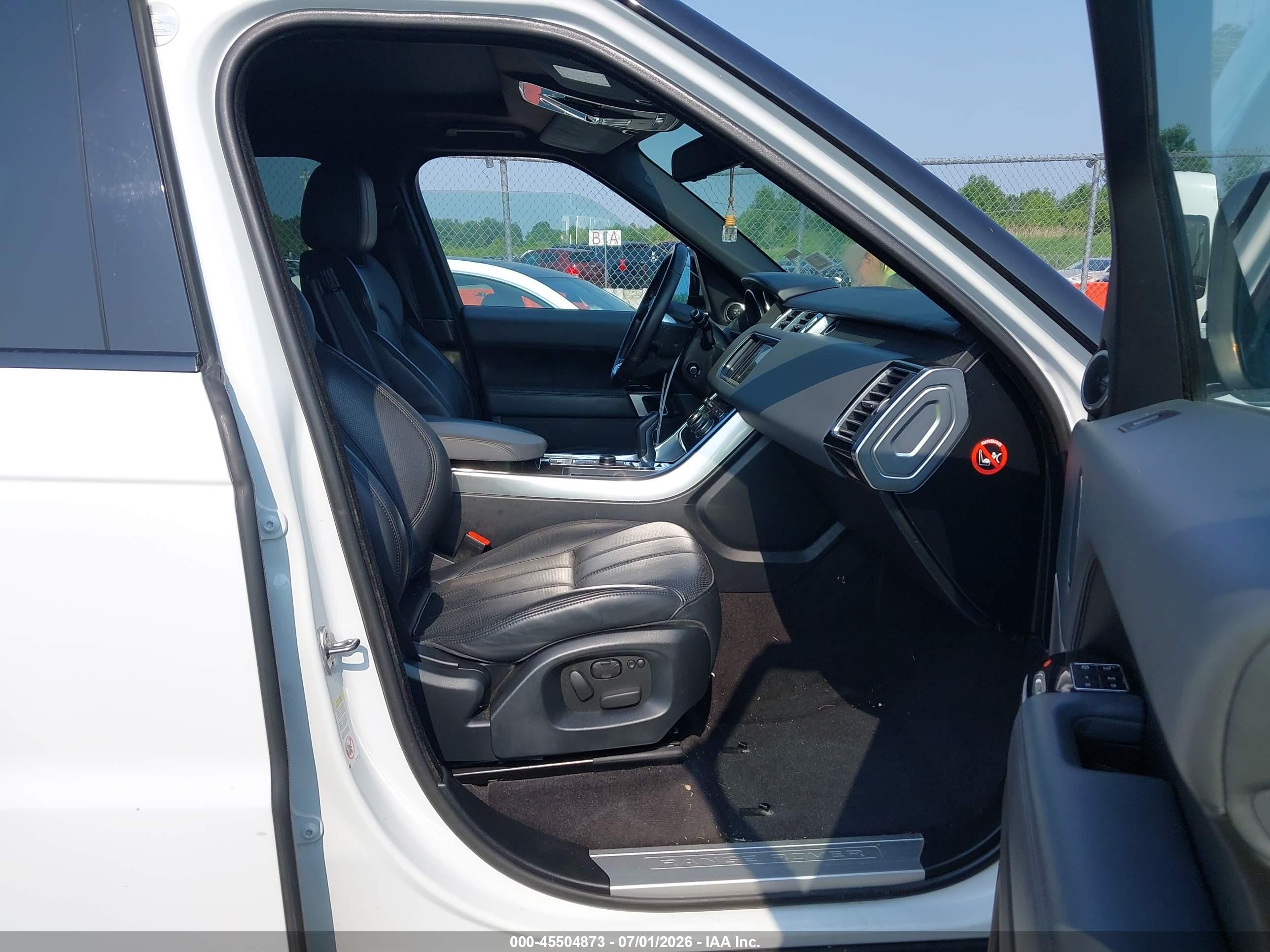 2014 Land Rover Range Rover Sport 3.0l V6 Supercharged Hse Белый vin: SALWR2WF9EA331449