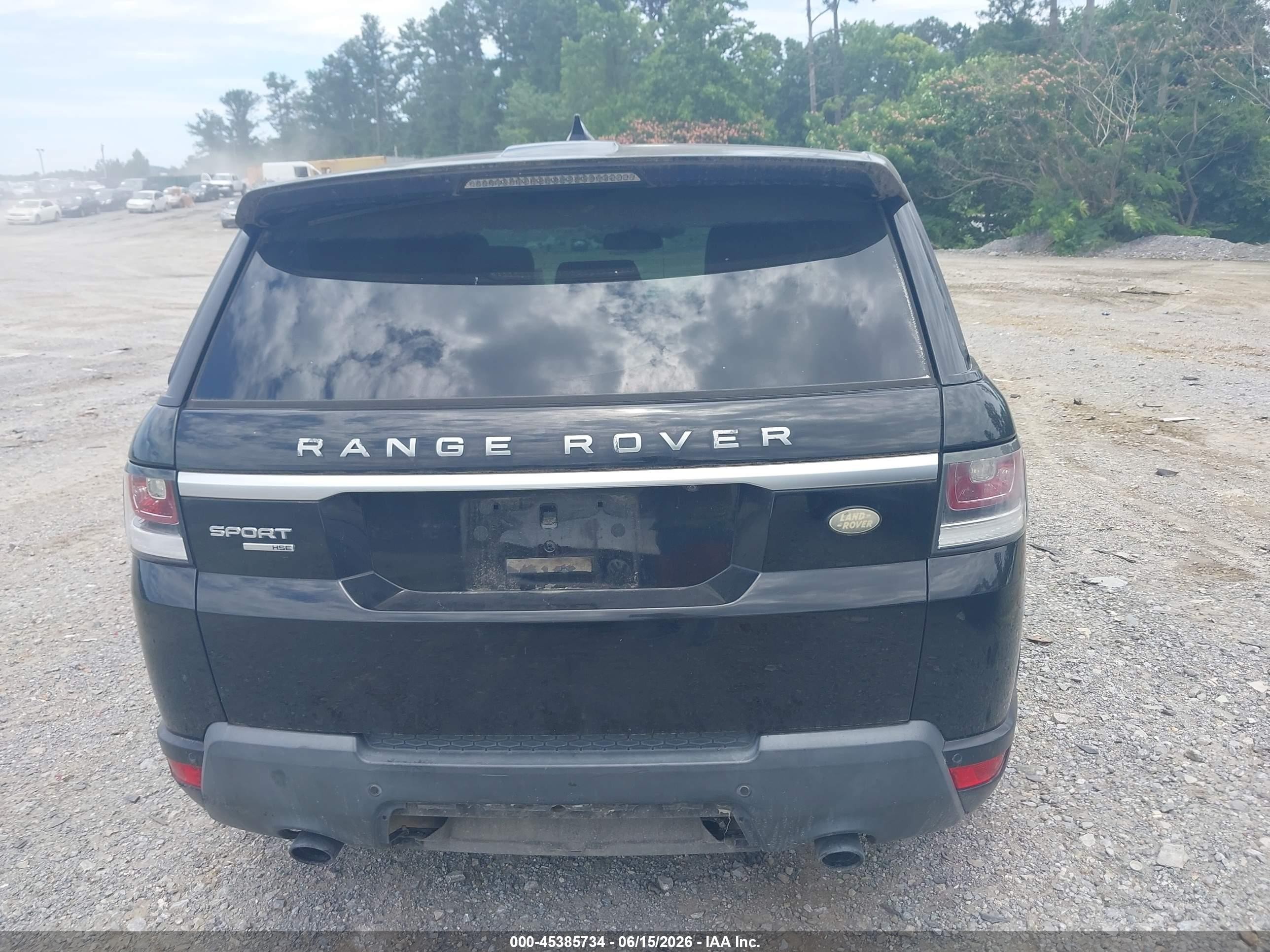 2014 Land Rover Range Rover Sport 3.0l V6 Supercharged Hse Черный vin: SALWR2WF9EA363155