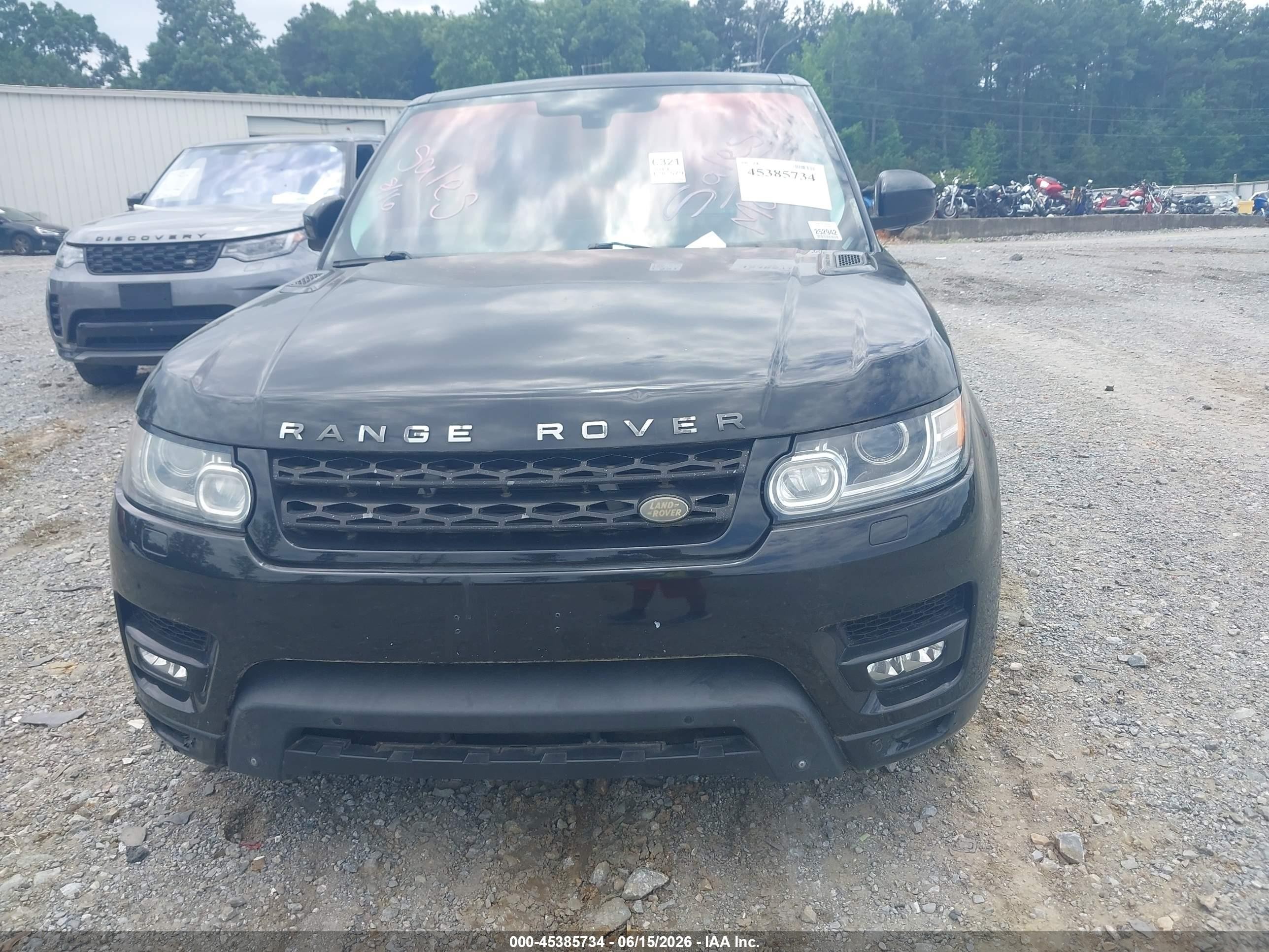 2014 Land Rover Range Rover Sport 3.0l V6 Supercharged Hse Черный vin: SALWR2WF9EA363155