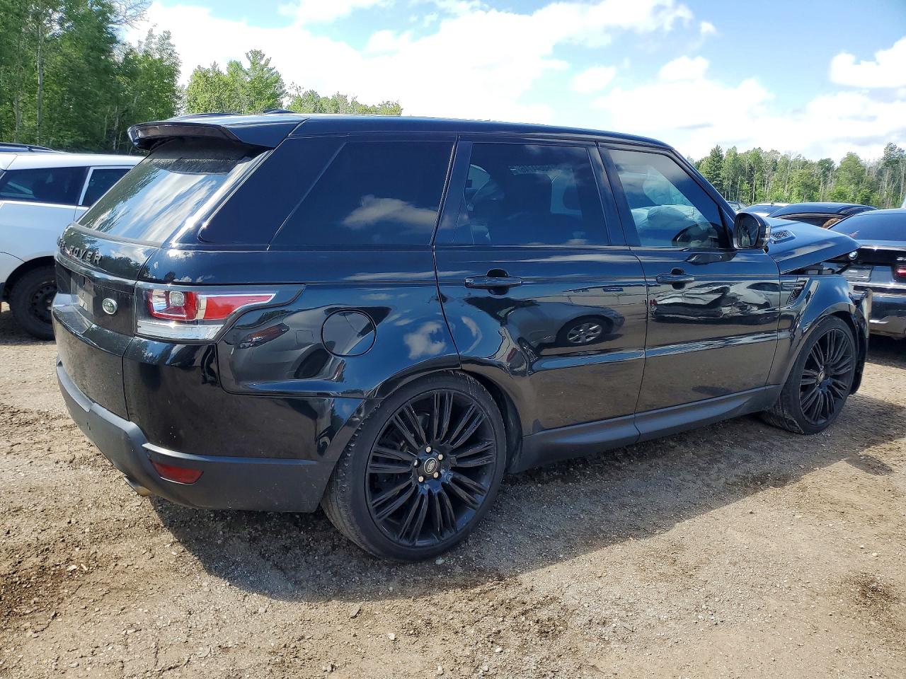 2014 Land Rover Range Rover Sport Hse Black vin: SALWR2WF9EA374575