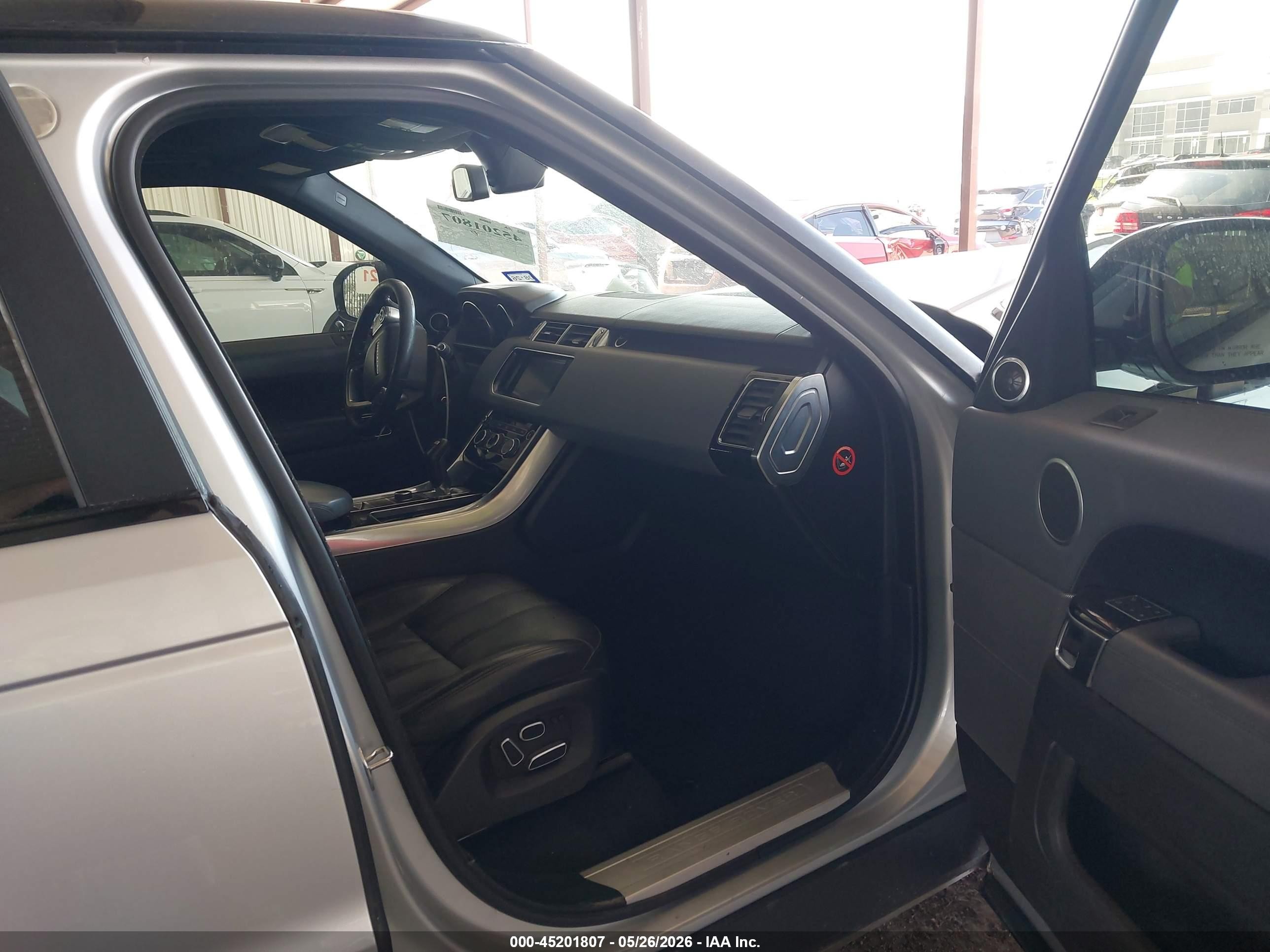2014 Land Rover Range Rover Sport 3.0l V6 Supercharged Hse Silver vin: SALWR2WF9EA398116