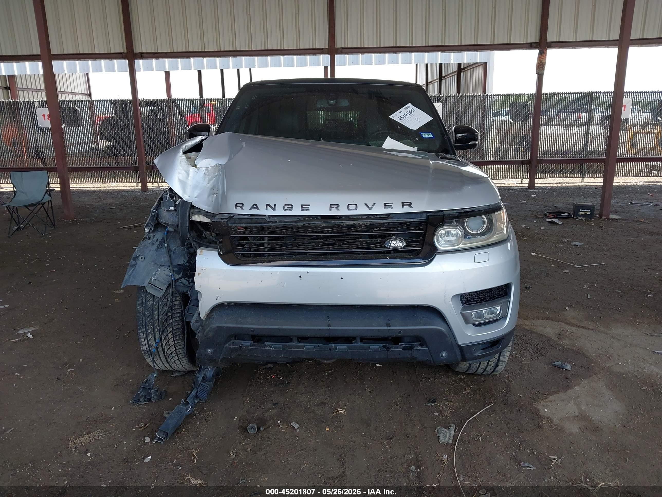 2014 Land Rover Range Rover Sport 3.0l V6 Supercharged Hse Silver vin: SALWR2WF9EA398116