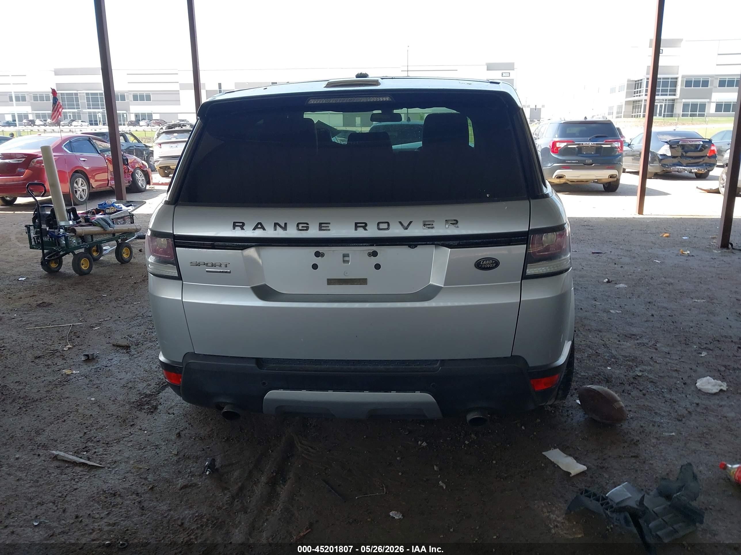2014 Land Rover Range Rover Sport 3.0l V6 Supercharged Hse Silver vin: SALWR2WF9EA398116