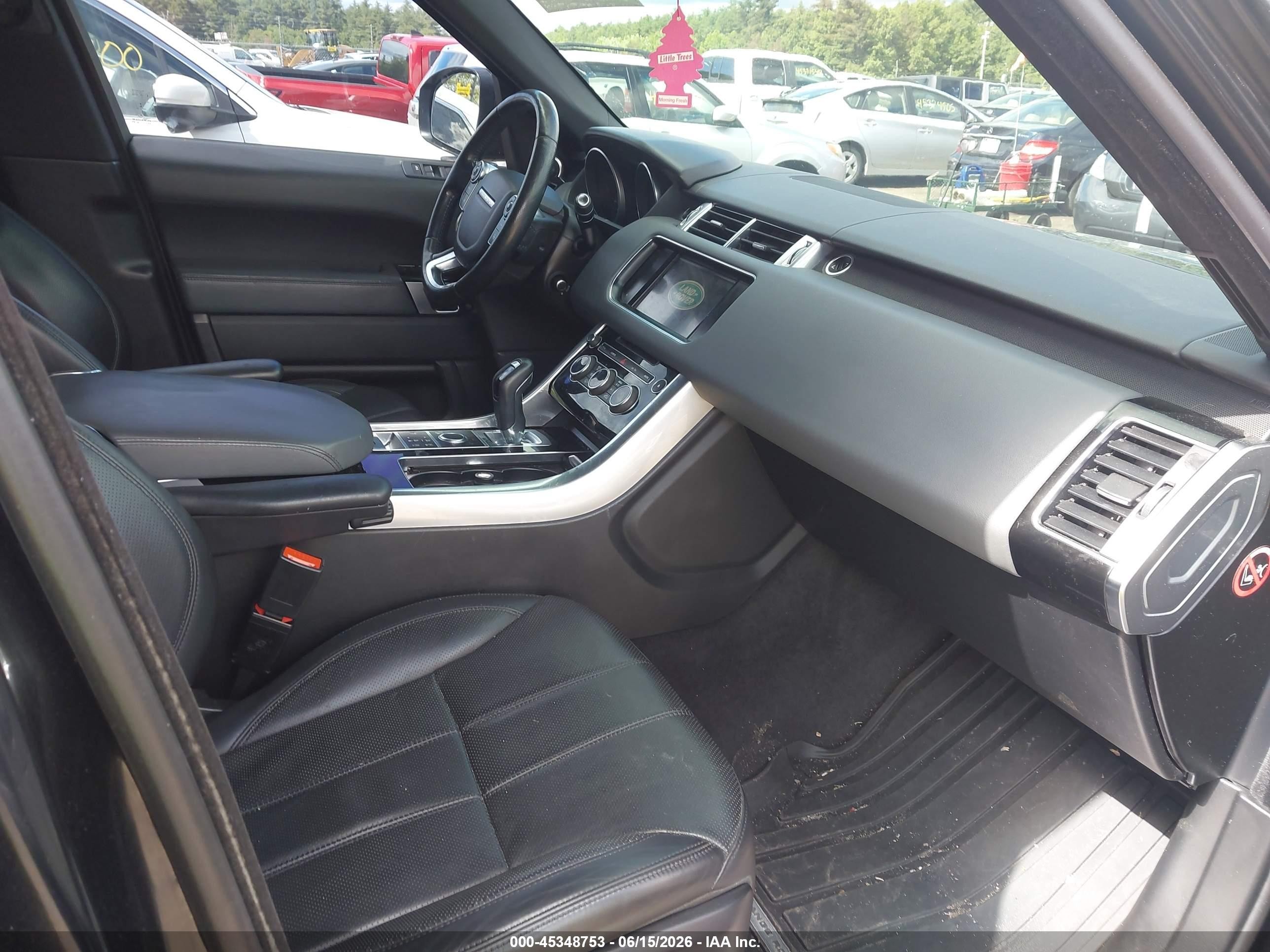 2014 Land Rover Range Rover Sport 3.0l V6 Supercharged Hse Black vin: SALWR2WFXEA371667