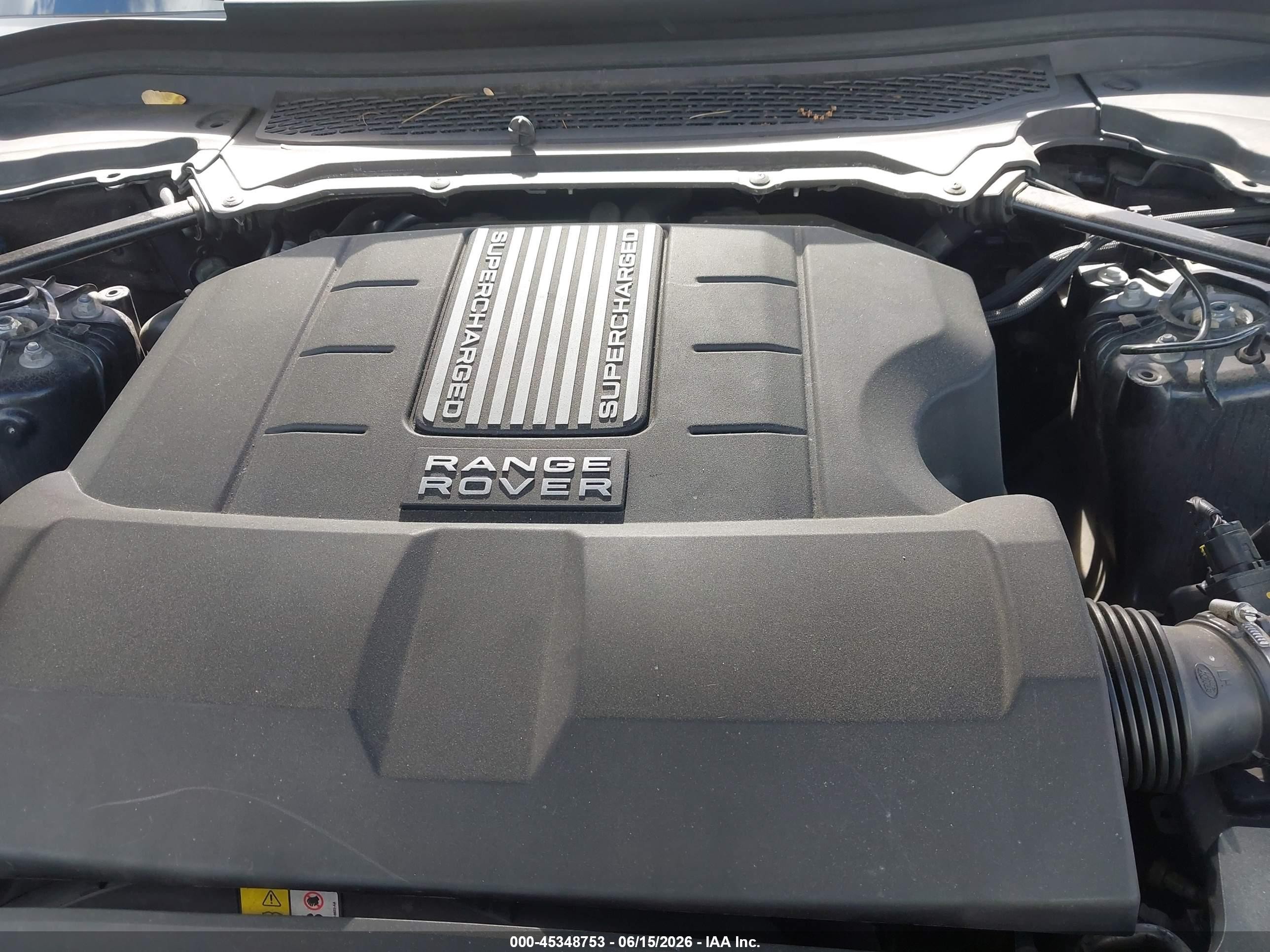 2014 Land Rover Range Rover Sport 3.0l V6 Supercharged Hse Black vin: SALWR2WFXEA371667