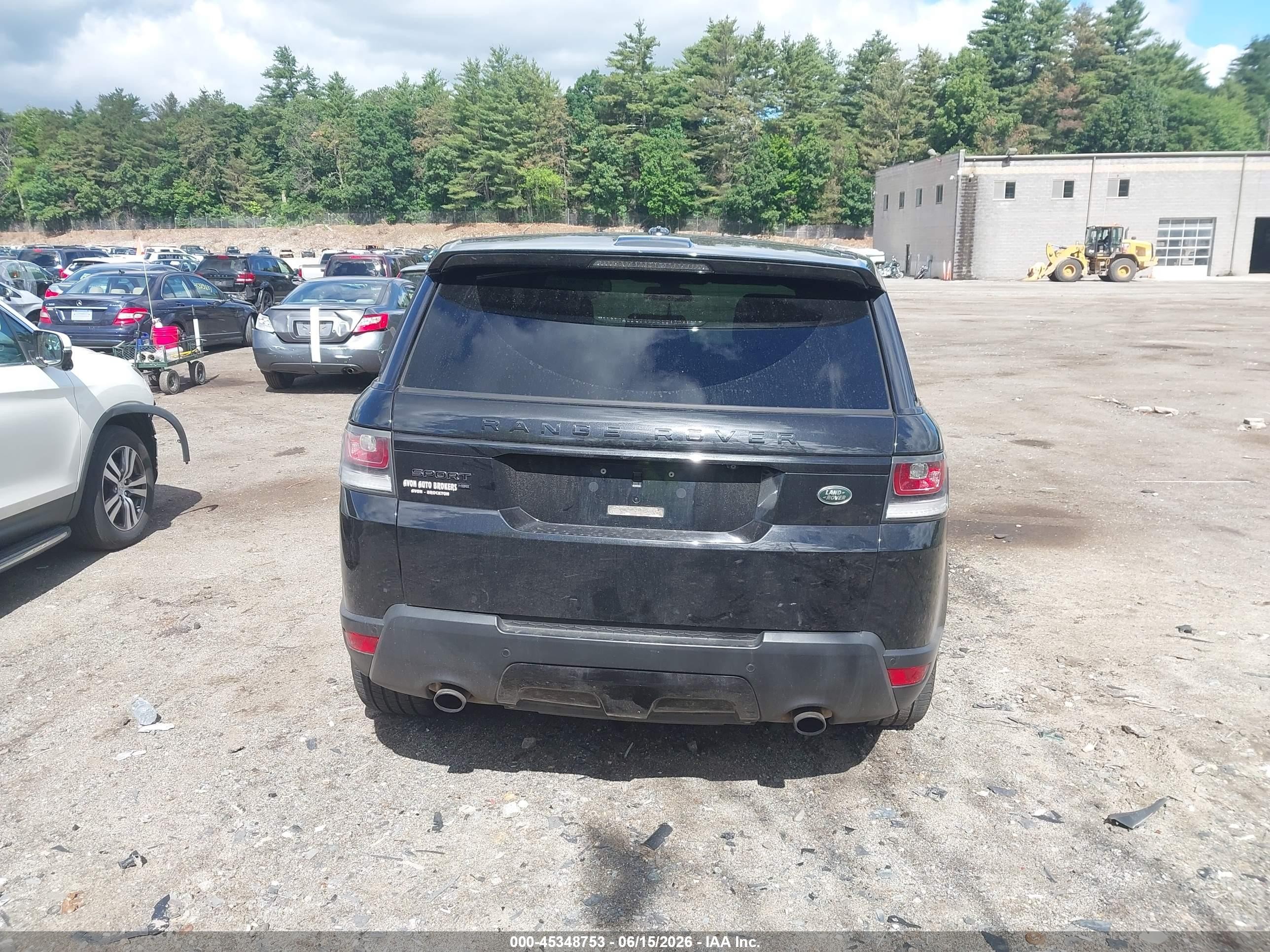 2014 Land Rover Range Rover Sport 3.0l V6 Supercharged Hse Black vin: SALWR2WFXEA371667