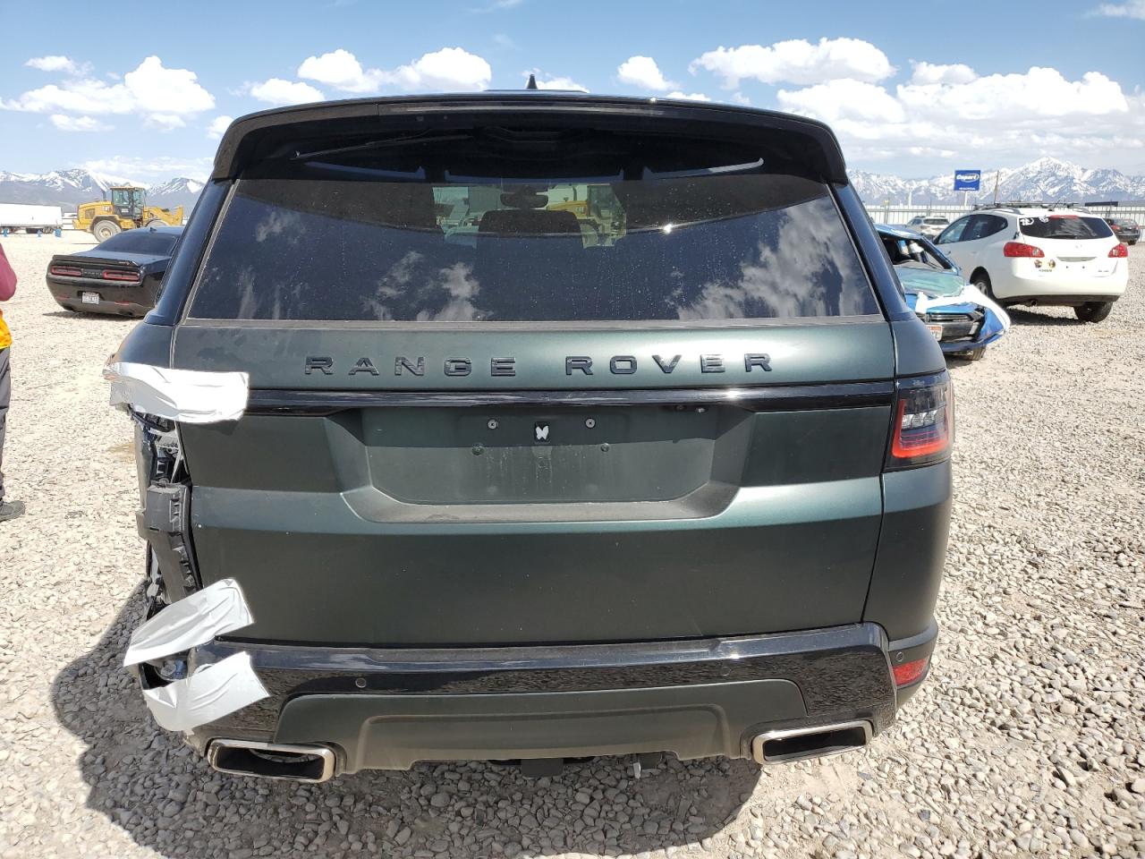 2022 Land Rover Range Rover Sport Hst Зеленый vin: SALWS2RU2NA224564