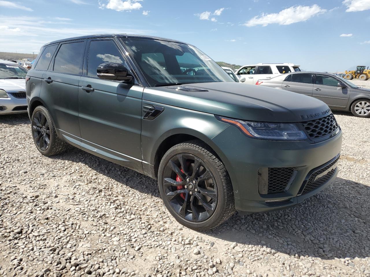 2022 Land Rover Range Rover Sport Hst Зеленый vin: SALWS2RU2NA224564