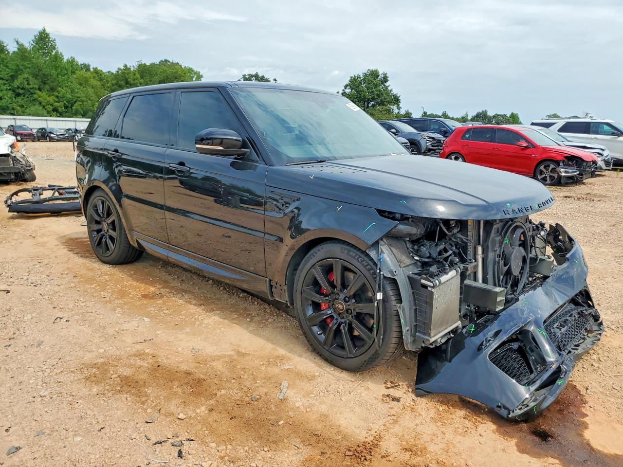 2021 Land Rover Range Rover Sport Hst Black vin: SALWS2RU5MA763954