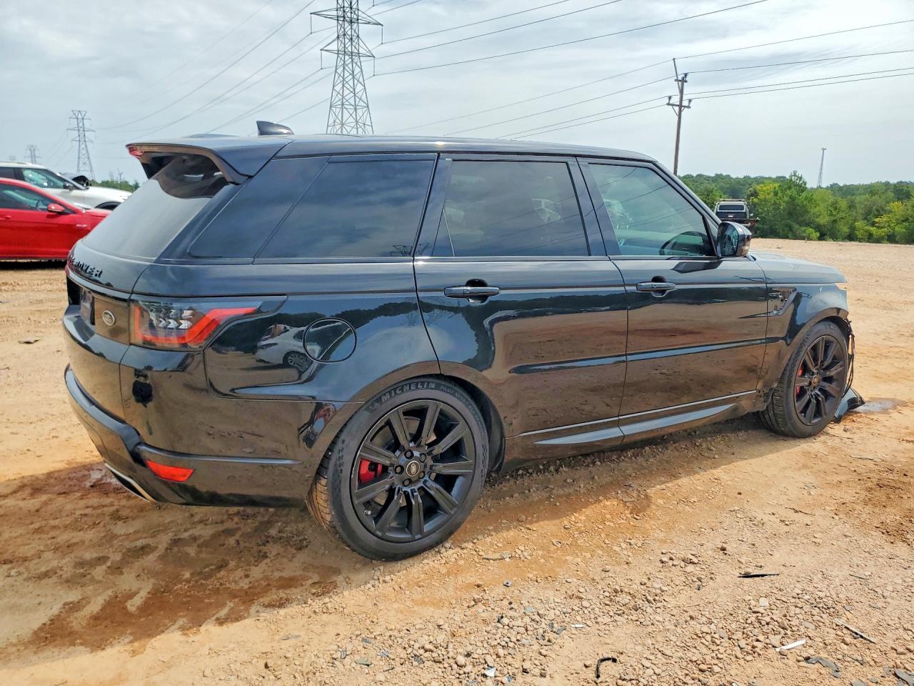 2021 Land Rover Range Rover Sport Hst Black vin: SALWS2RU5MA763954