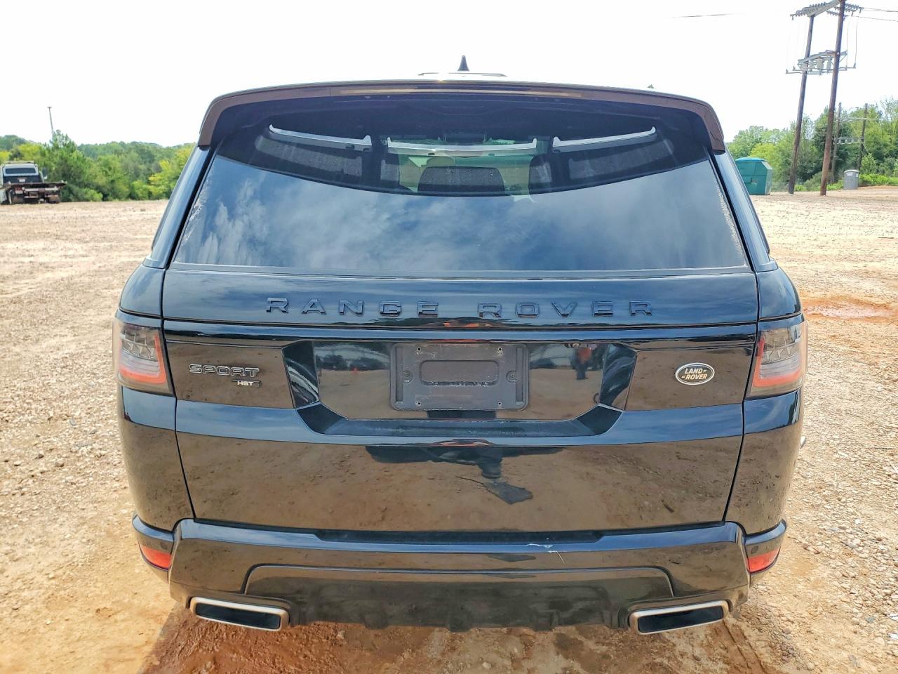 2021 Land Rover Range Rover Sport Hst Black vin: SALWS2RU5MA763954