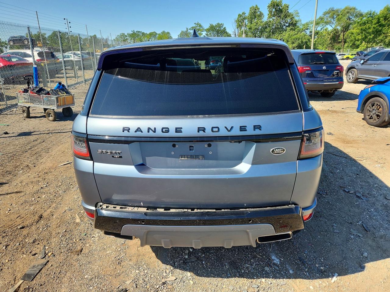 2020 Land Rover Range Rover Sport Hst Blue vin: SALWS2RU8LA705982