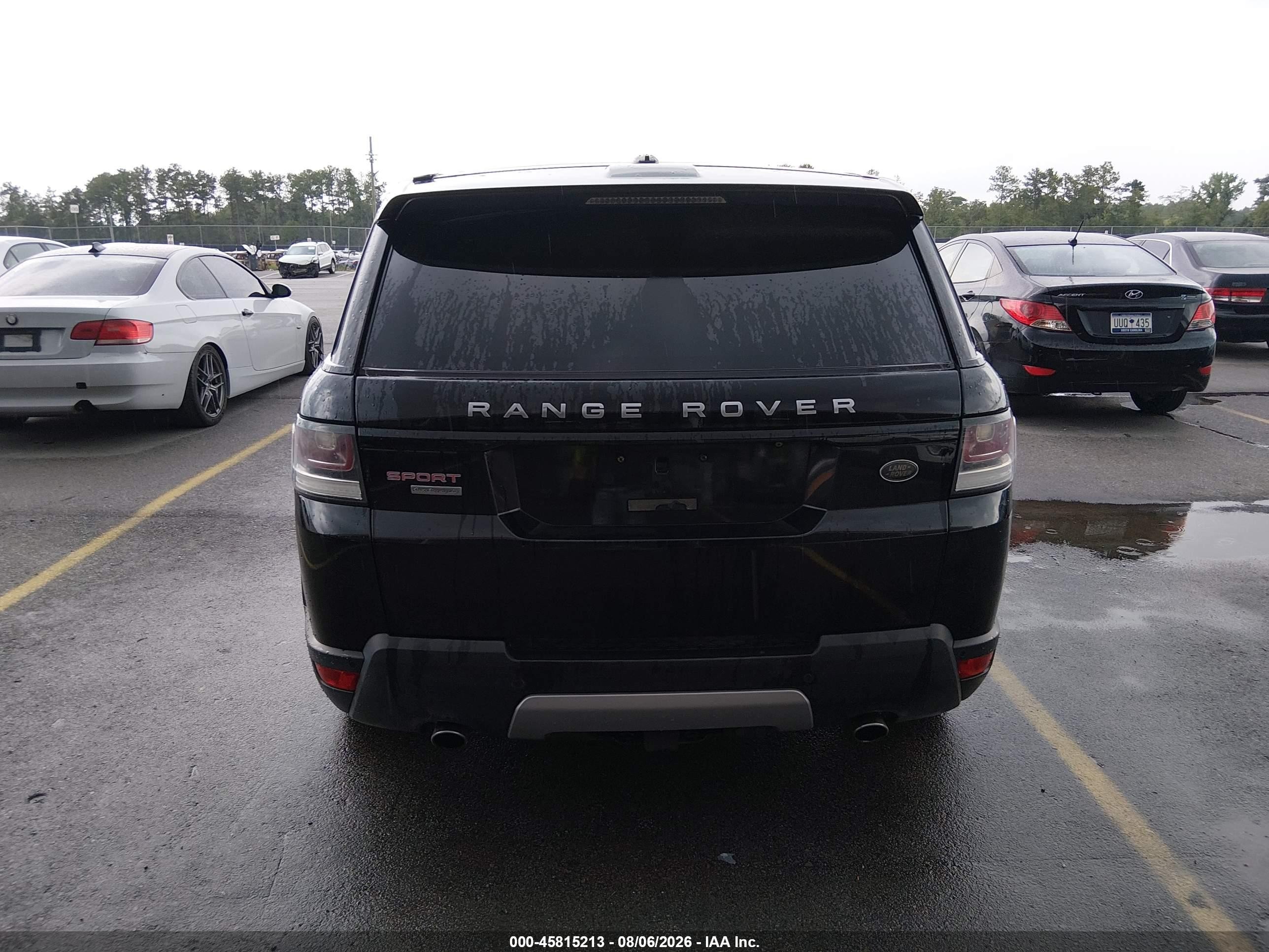 2014 Land Rover Range Rover Sport 5.0l V8 Supercharged Autobiography Black vin: SALWV2EF0EA321910