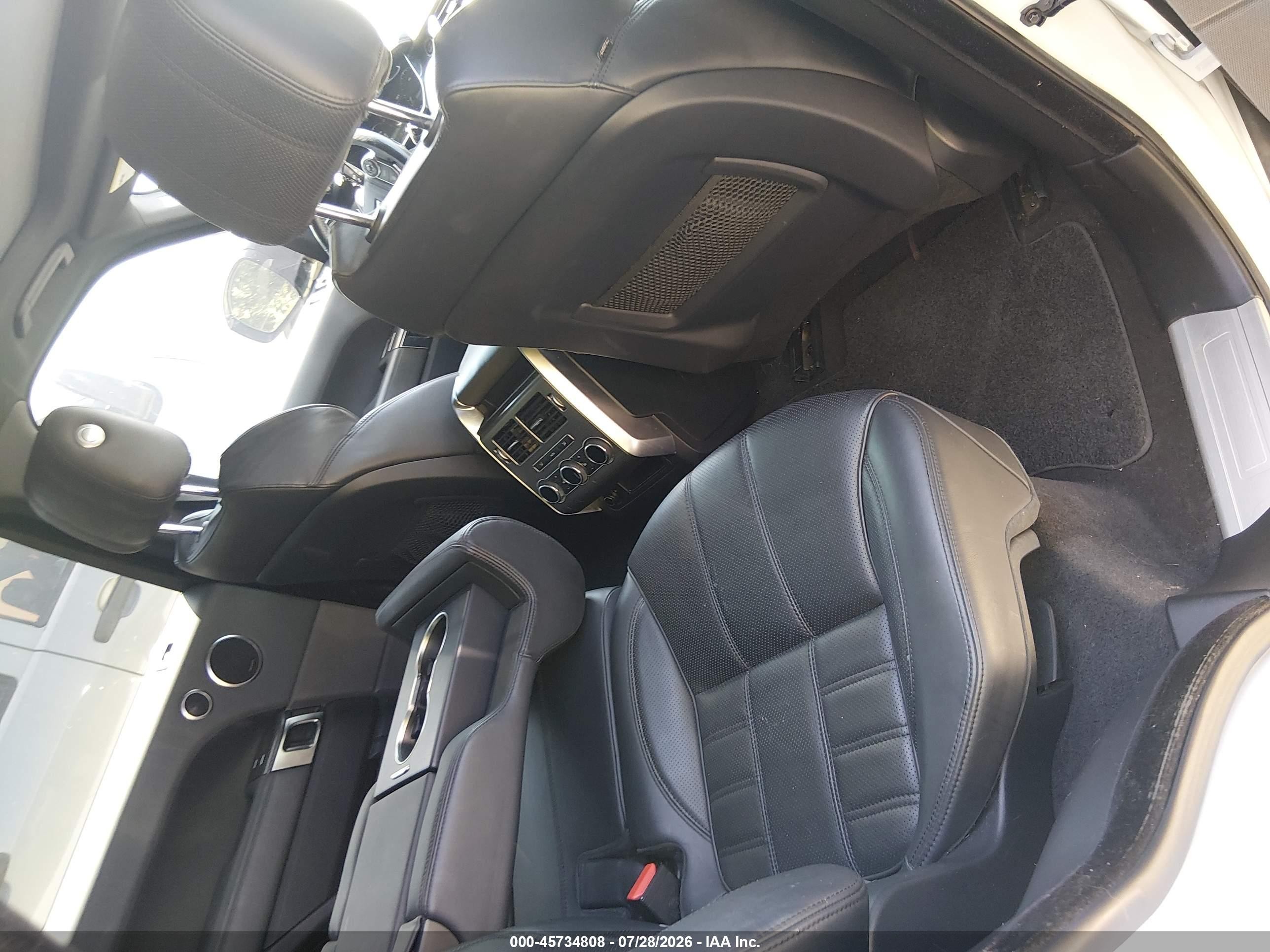2014 Land Rover Range Rover Sport 5.0l V8 Supercharged Autobiography White vin: SALWV2EF0EA334740
