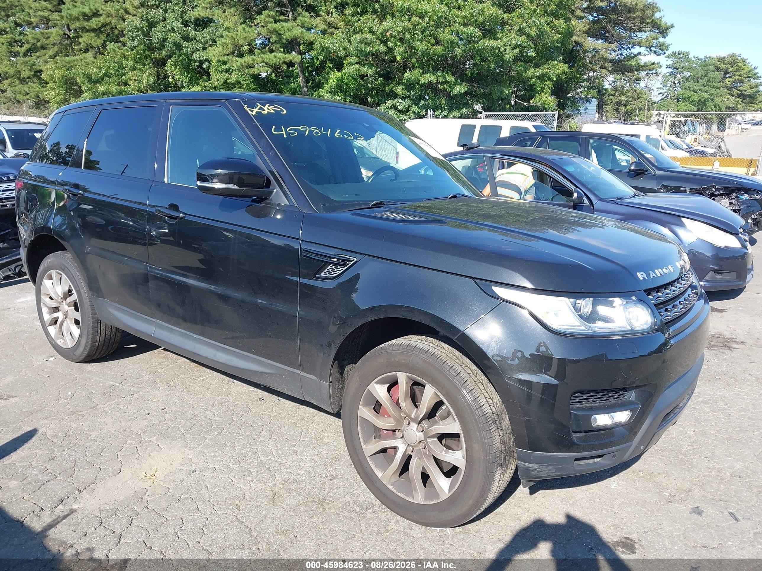 2014 Land Rover Range Rover Sport 5.0l V8 Supercharged Autobiography Черный vin: SALWV2EF1EA329577