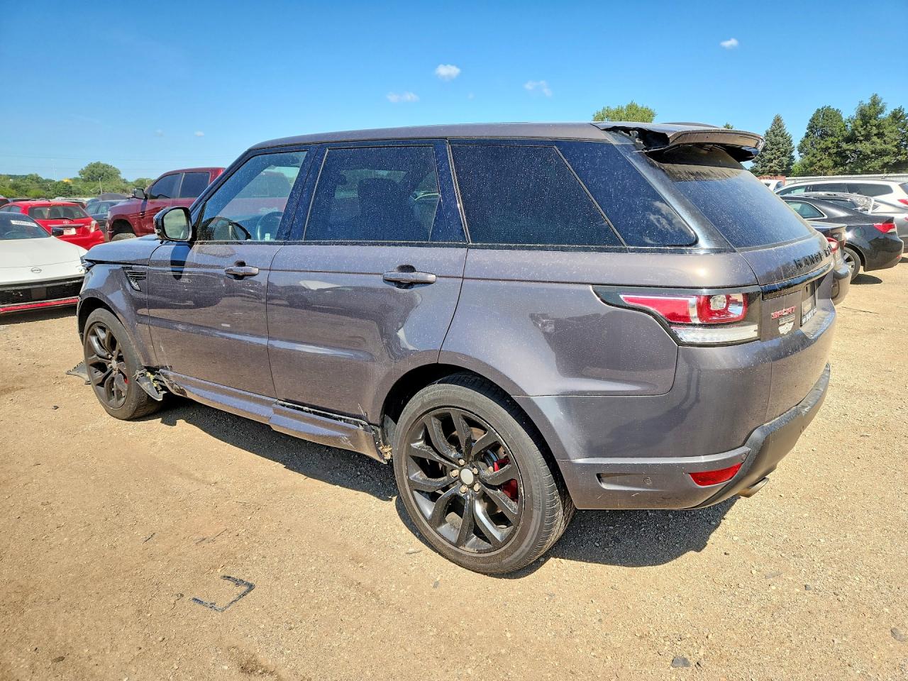 2016 Land Rover Range Rover Sport Autobiography Gray vin: SALWV2EF4GA101558