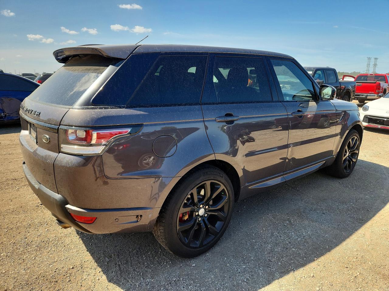 2016 Land Rover Range Rover Sport Autobiography Gray vin: SALWV2EF4GA101558