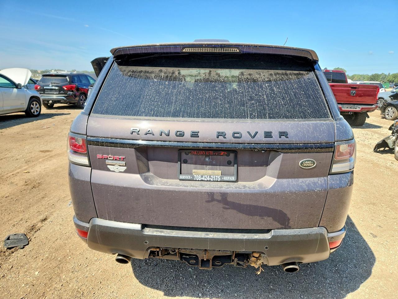2016 Land Rover Range Rover Sport Autobiography Gray vin: SALWV2EF4GA101558