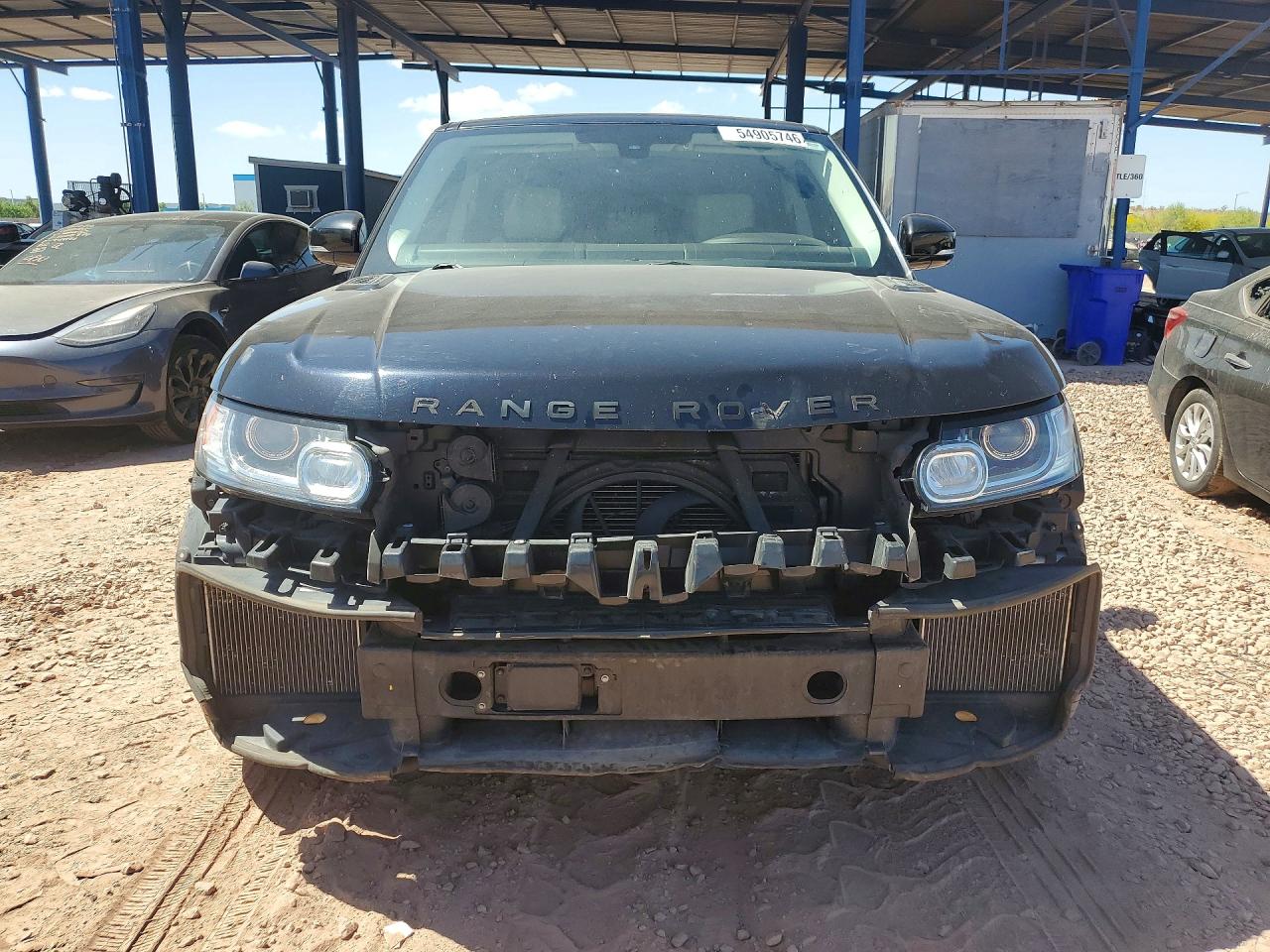 2014 Land Rover Range Rover Sport Autobiography Blue vin: SALWV2EF9EA337572