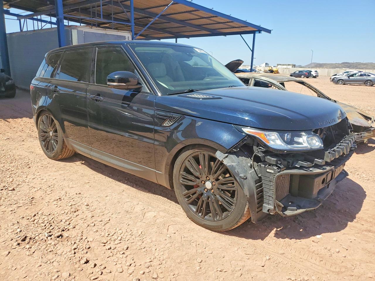 2014 Land Rover Range Rover Sport Autobiography Blue vin: SALWV2EF9EA337572