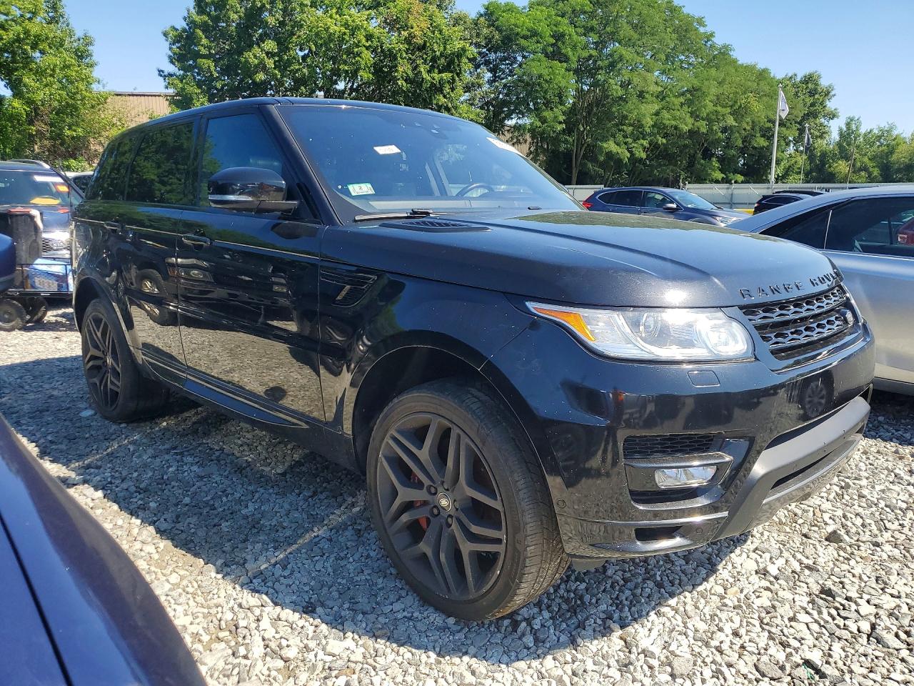 2017 Land Rover Range Rover Sport Hse Dynamic Black vin: SALWV2FV6HA132141