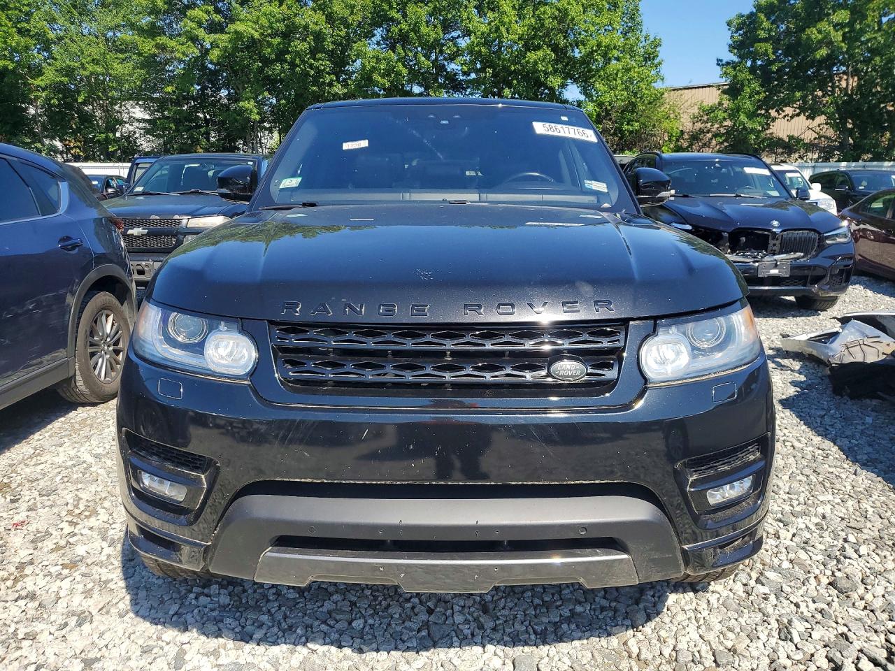 2017 Land Rover Range Rover Sport Hse Dynamic Black vin: SALWV2FV6HA132141