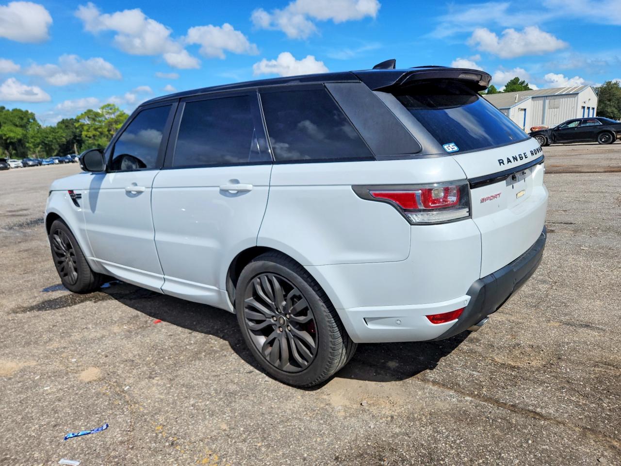 2017 Land Rover Range Rover Sport Hse Dynamic Белый vin: SALWV2FV9HA670686