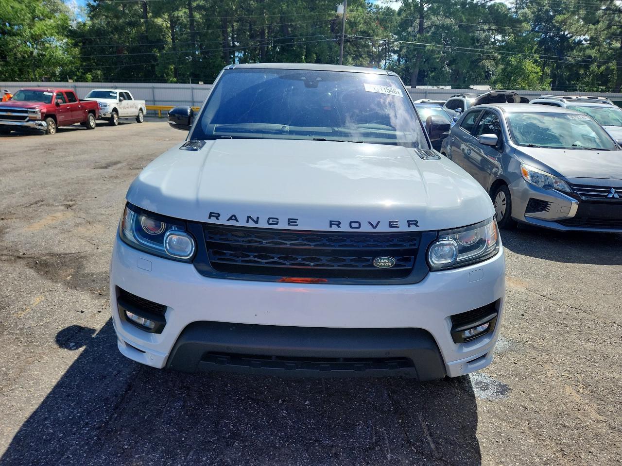 2017 Land Rover Range Rover Sport Hse Dynamic Белый vin: SALWV2FV9HA670686