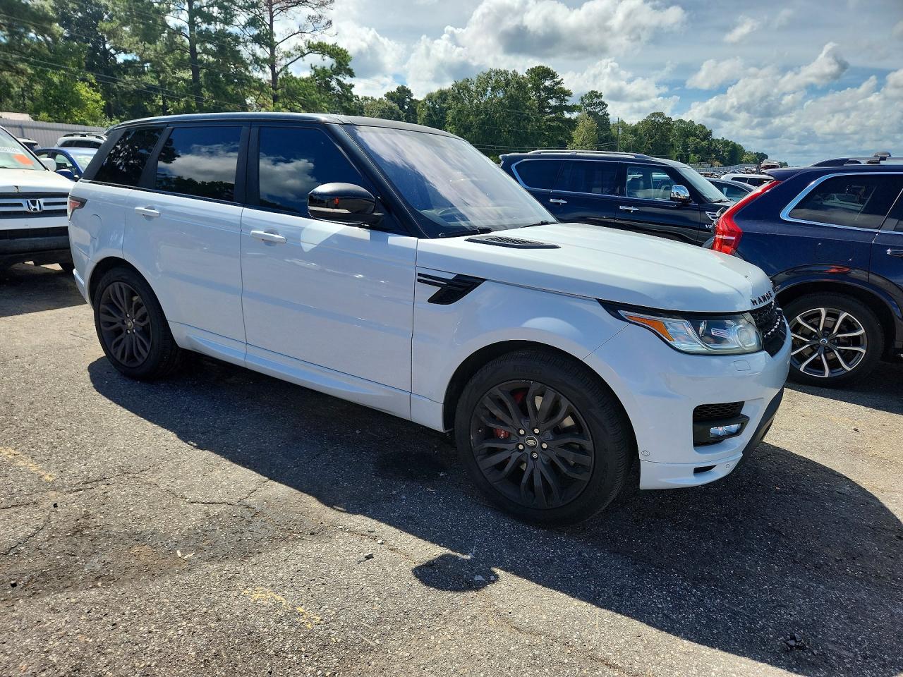 2017 Land Rover Range Rover Sport Hse Dynamic Белый vin: SALWV2FV9HA670686