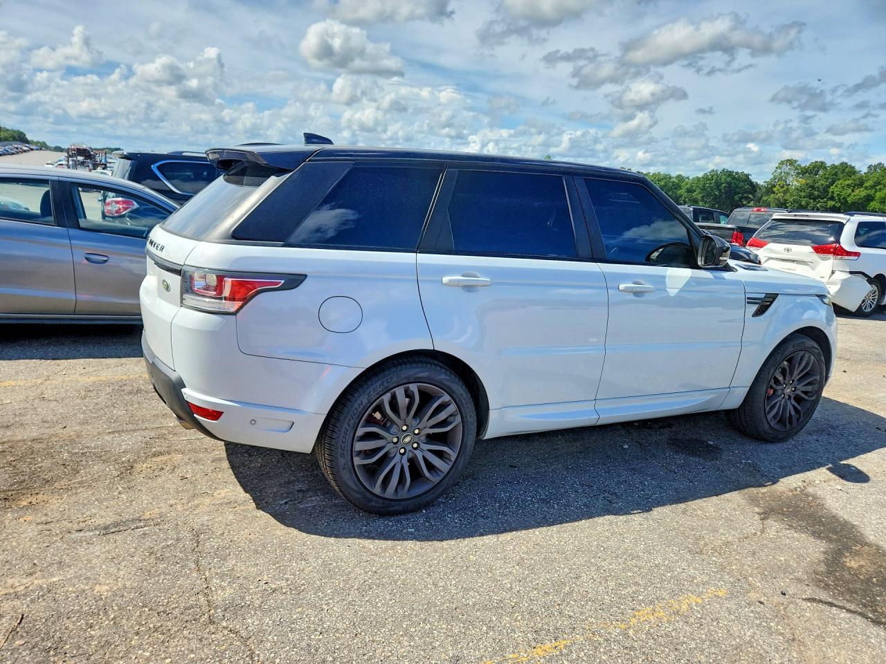 2017 Land Rover Range Rover Sport Hse Dynamic Белый vin: SALWV2FV9HA670686