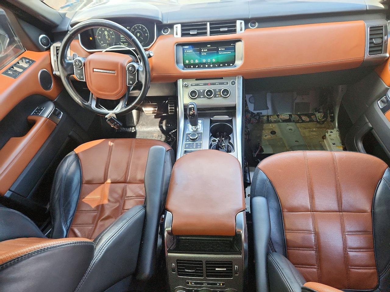 2017 Land Rover Range Rover Sport Hse Dynamic Белый vin: SALWV2FV9HA670686
