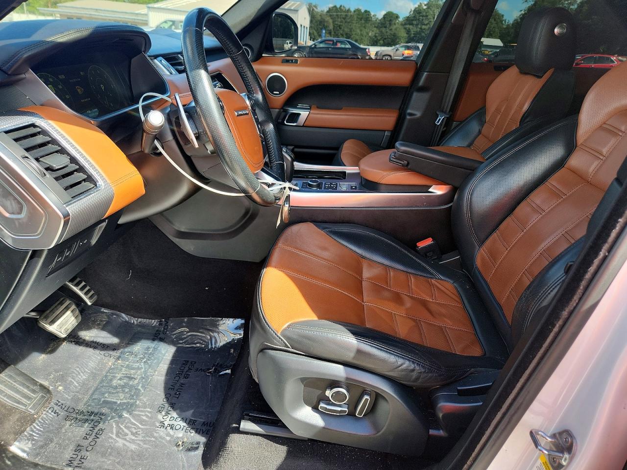 2017 Land Rover Range Rover Sport Hse Dynamic Белый vin: SALWV2FV9HA670686
