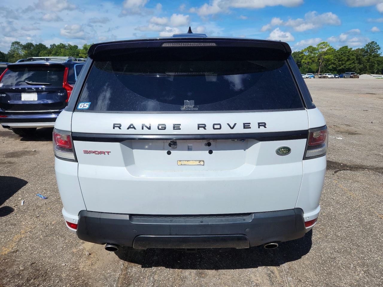 2017 Land Rover Range Rover Sport Hse Dynamic Белый vin: SALWV2FV9HA670686
