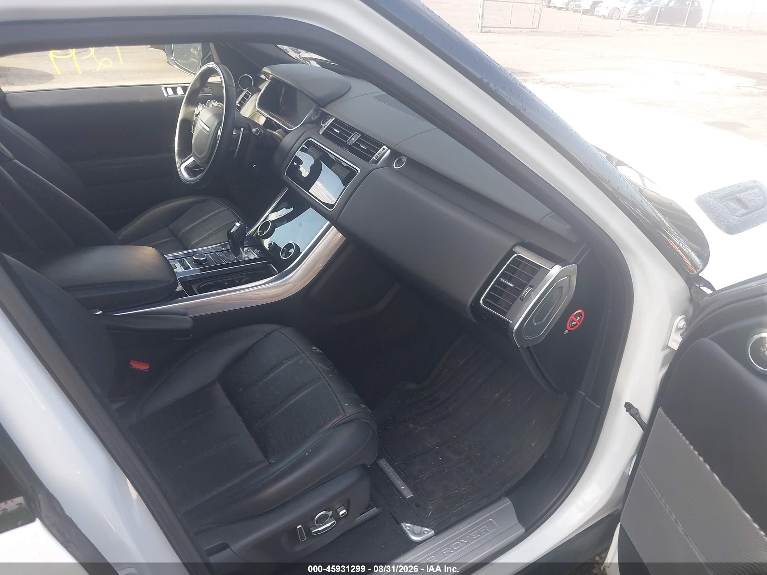 2019 Land Rover Range Rover Sport Hse Dynamic White vin: SALWV2SV6KA815289