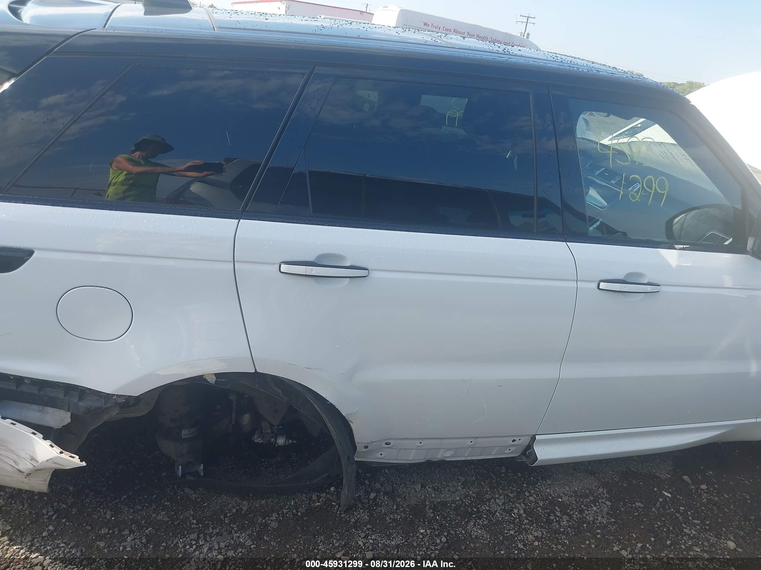 2019 Land Rover Range Rover Sport Hse Dynamic White vin: SALWV2SV6KA815289