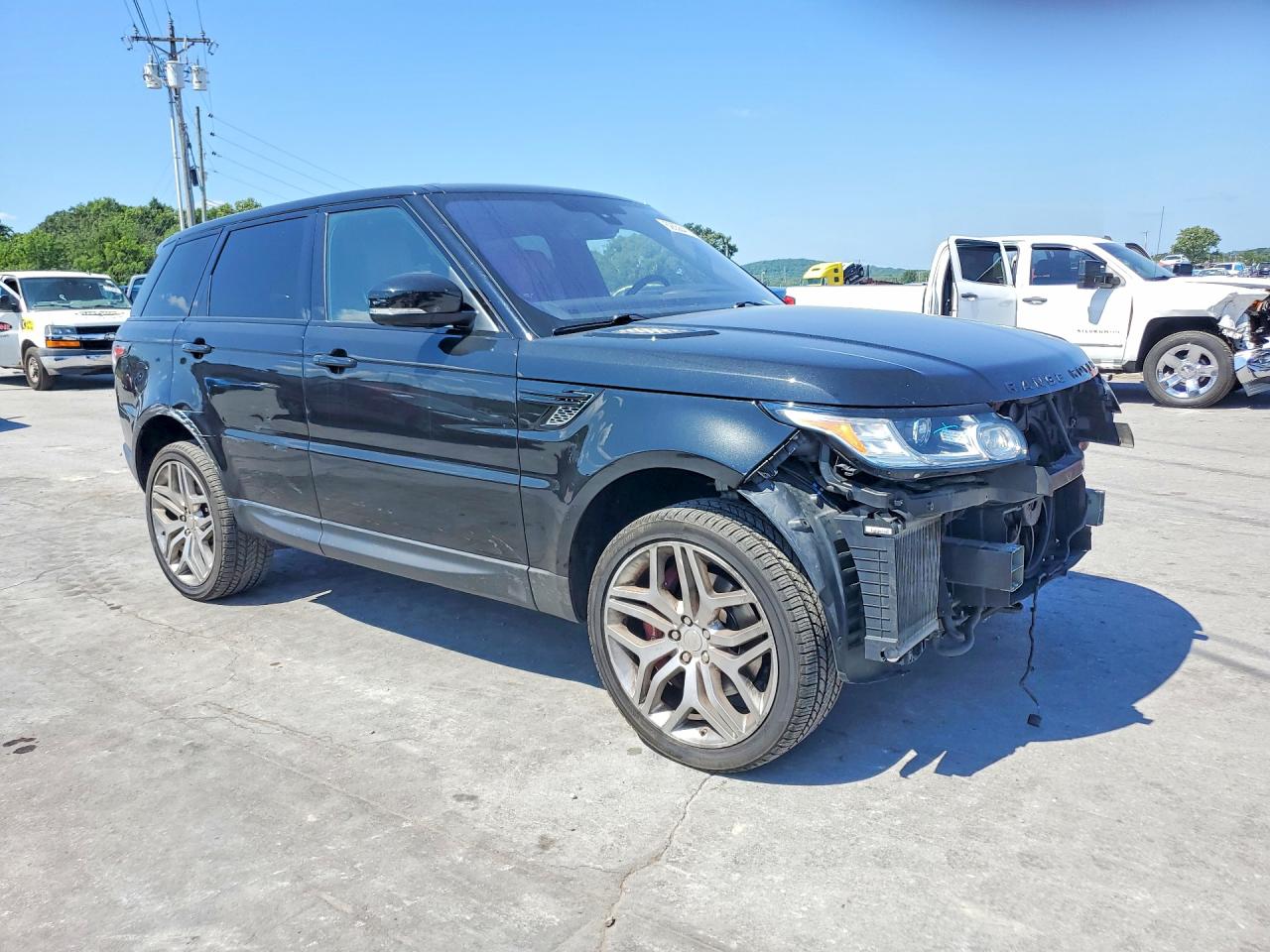 2014 Land Rover Range Rover Sport Autobiography Черный vin: SALWV2TF7EA344121