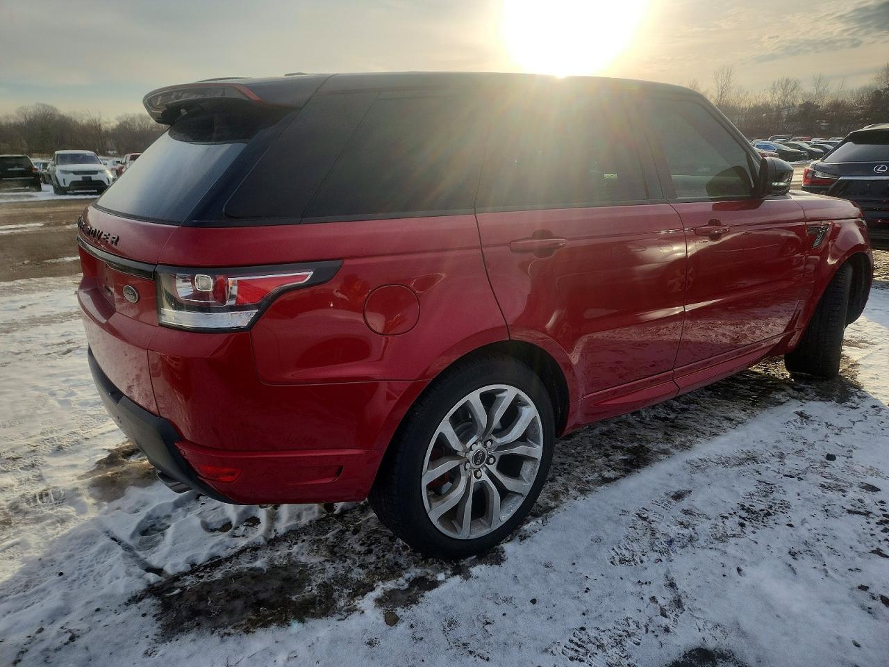 2014 Land Rover Range Rover Sport Autobiography Red vin: SALWV2TF7EA351439