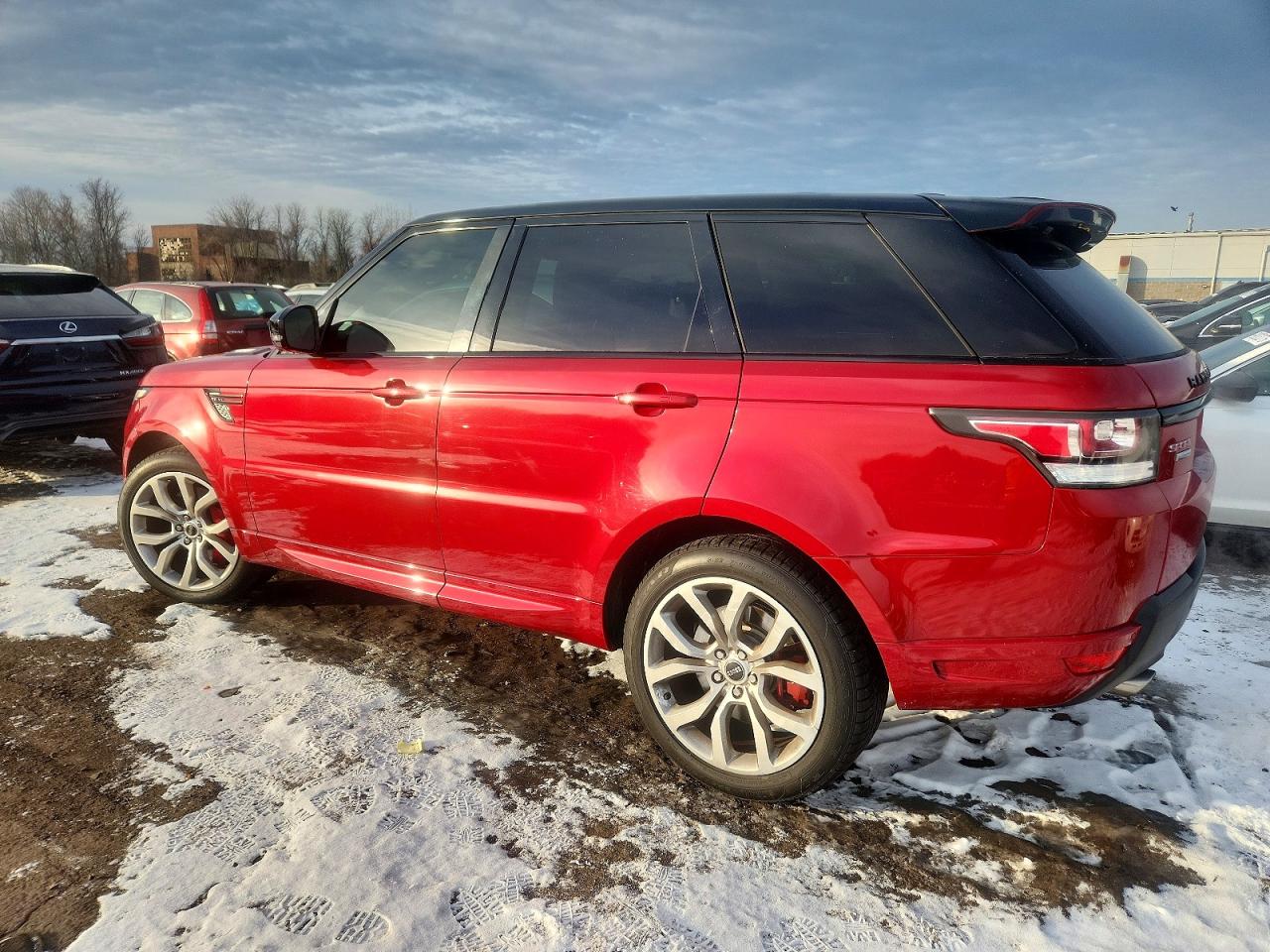 2014 Land Rover Range Rover Sport Autobiography Red vin: SALWV2TF7EA351439