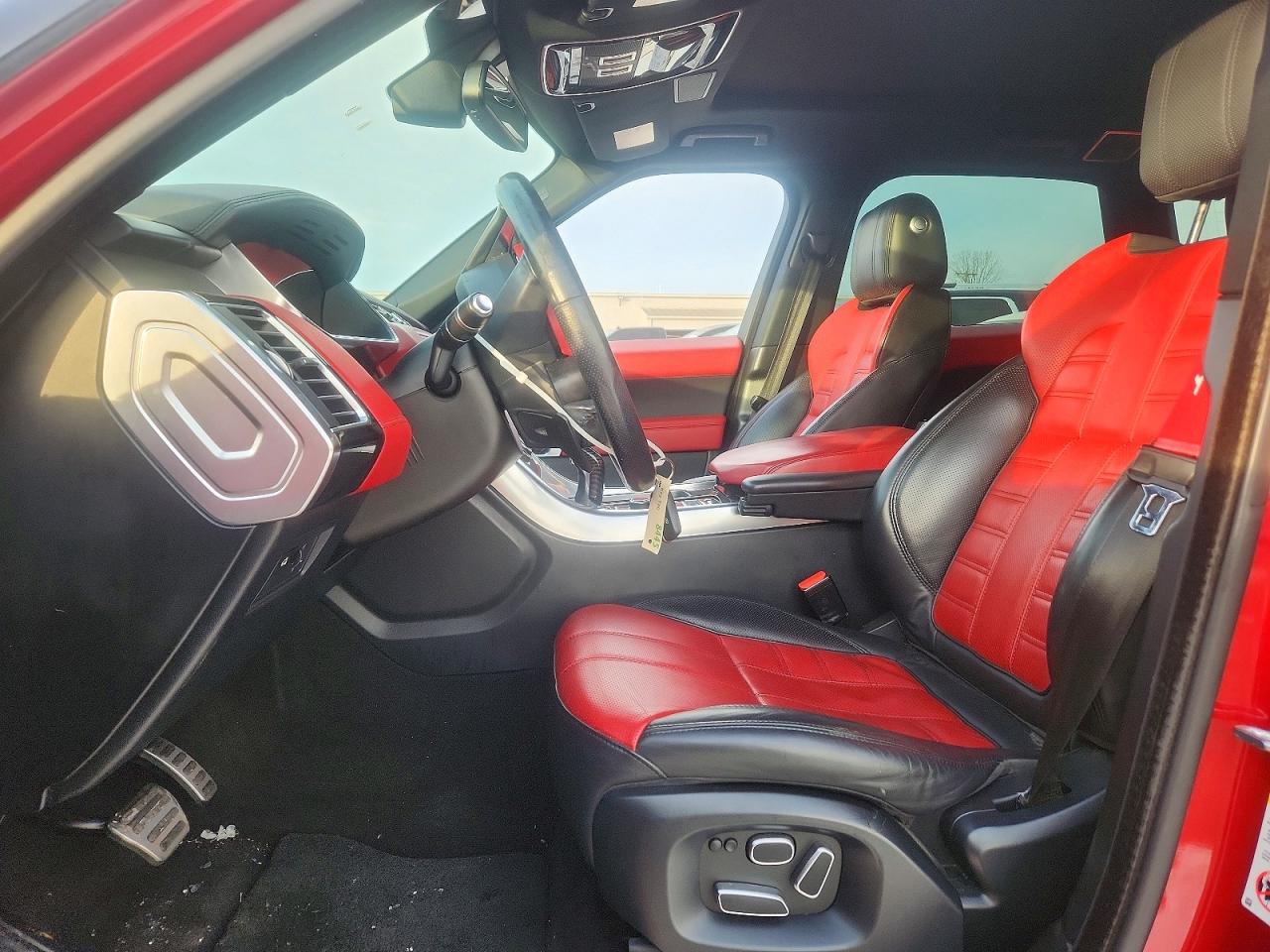 2014 Land Rover Range Rover Sport Autobiography Red vin: SALWV2TF7EA351439