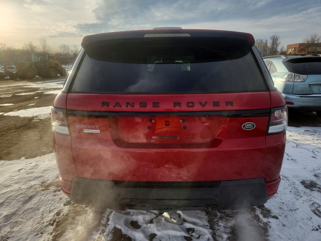2014 Land Rover Range Rover Sport Autobiography Red vin: SALWV2TF7EA351439