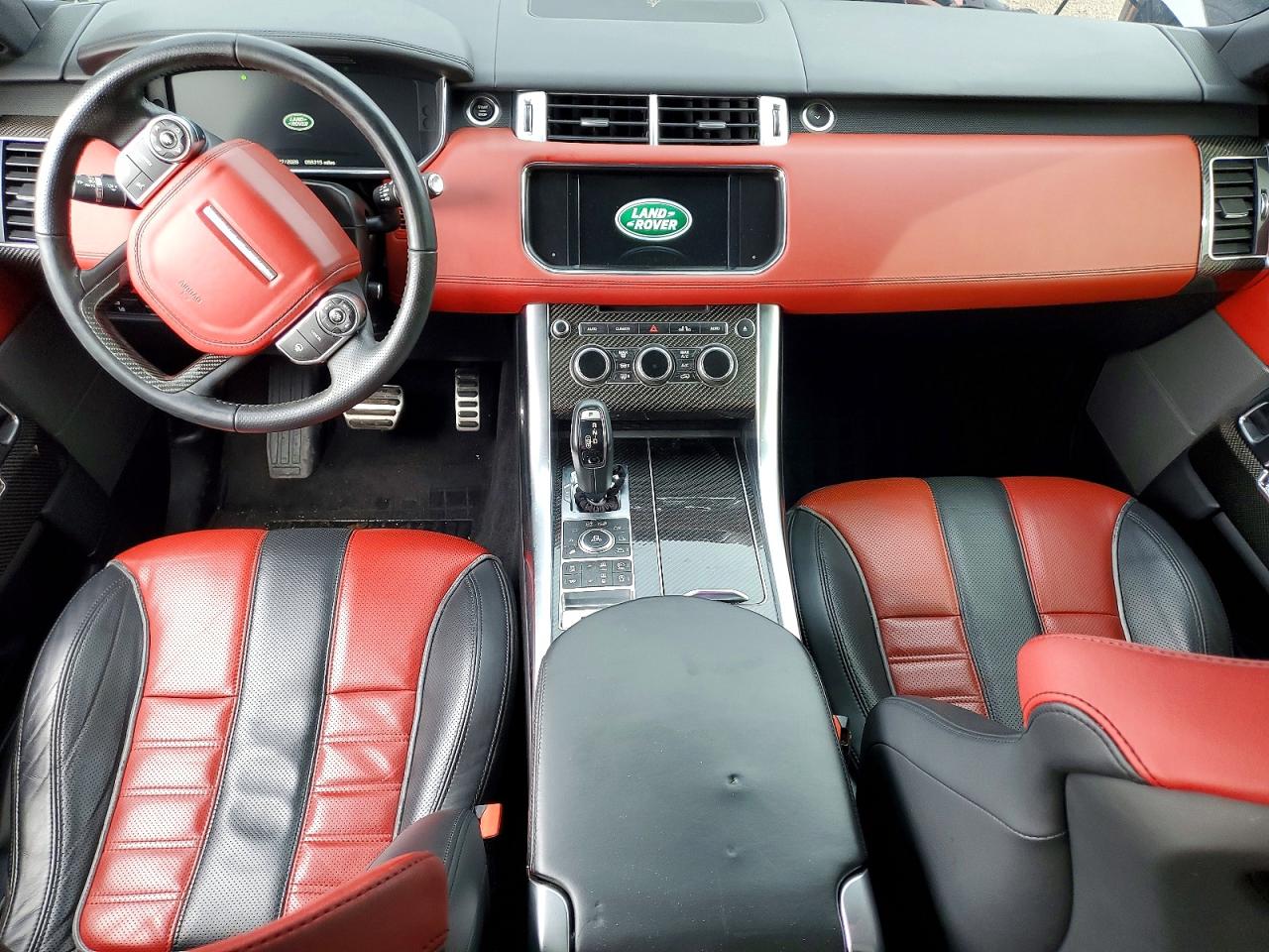 2015 Land Rover Range Rover Sport Svr Gray vin: SALWZ2EF5FA520330