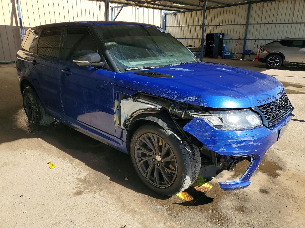 2015 Land Rover Range Rover Sport Svr Blue vin: SALWZ2EFXFA524177