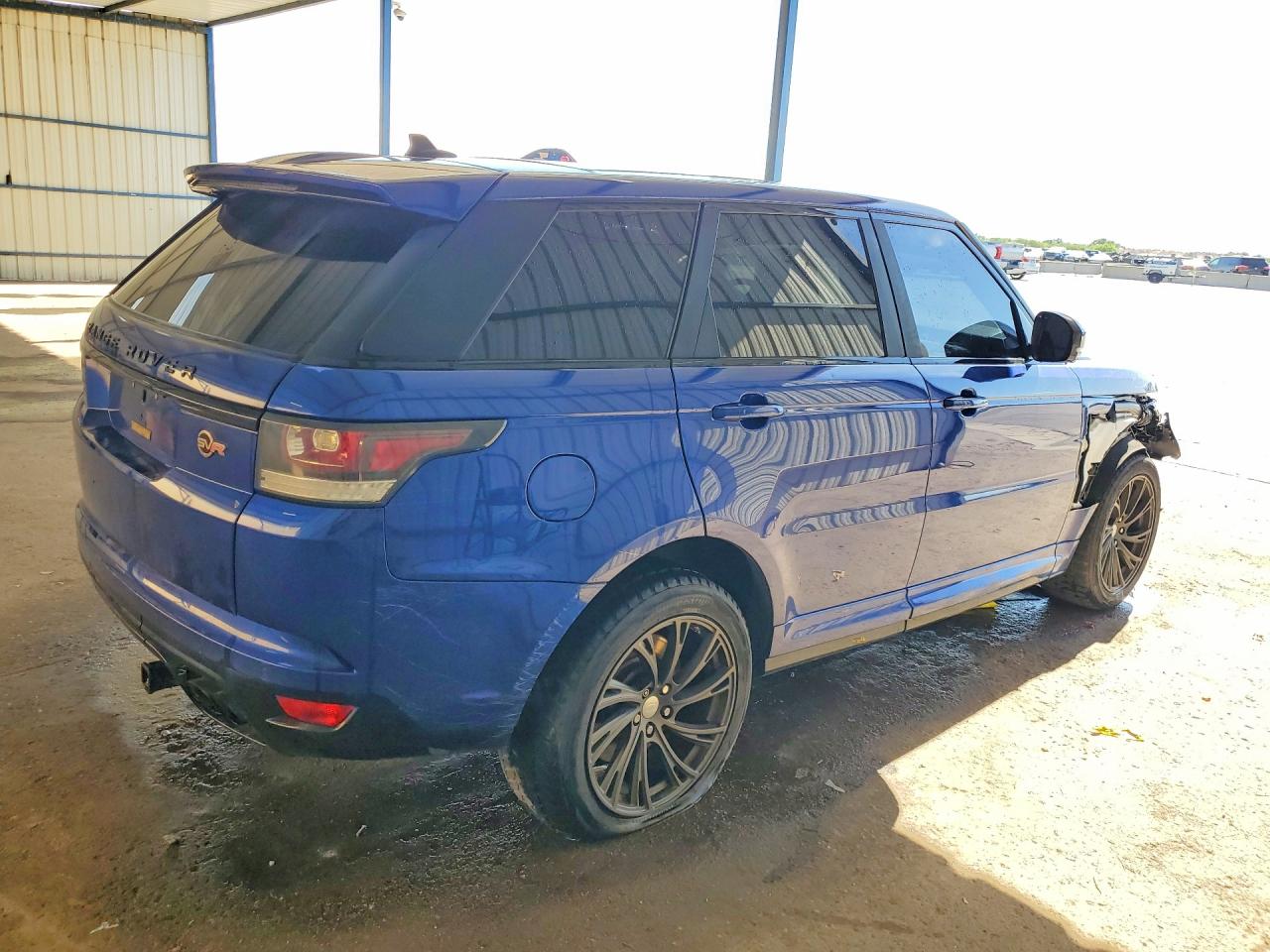 2015 Land Rover Range Rover Sport Svr Blue vin: SALWZ2EFXFA524177